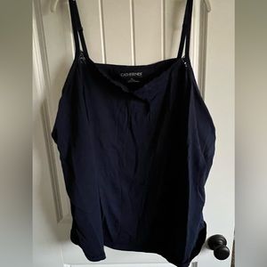 Catherine’s Navy 4x lace trim cami